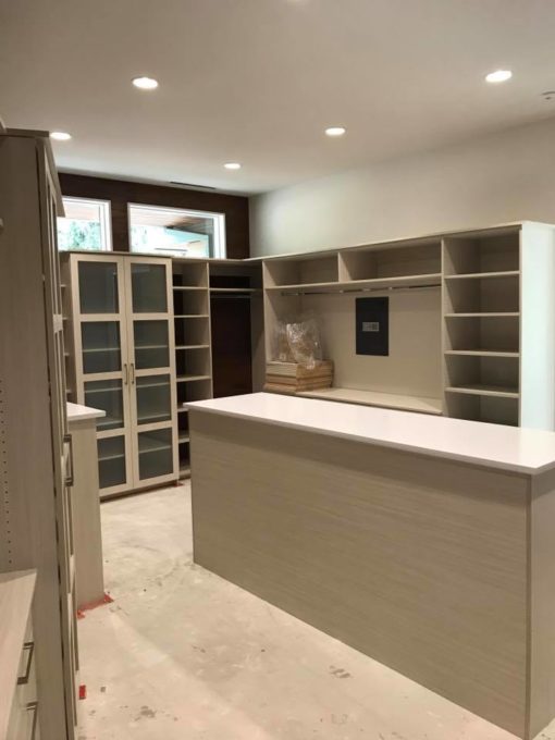 Master bedroom closet