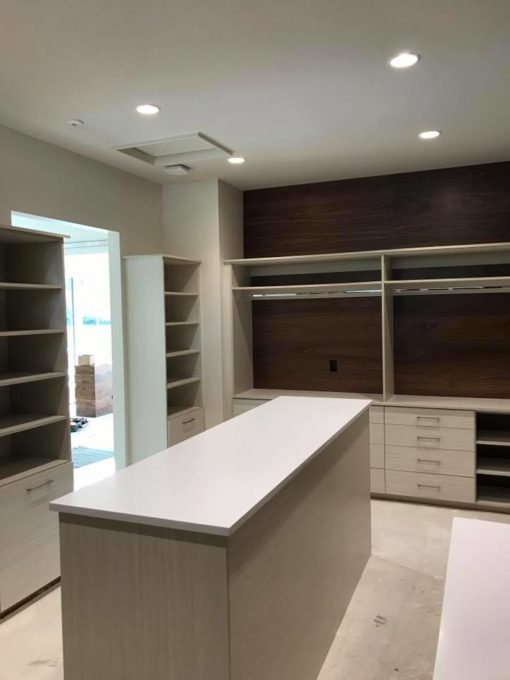 Master bedroom closet